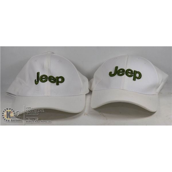 LOT OF 2 JEEP HATS