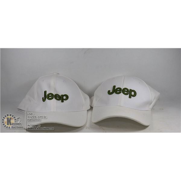 LOT OF 2 JEEP HATS