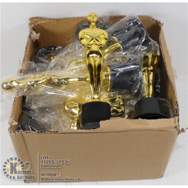 BOX OF 24 AWARD TROPHIES