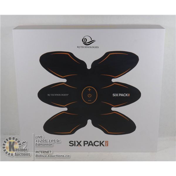 IQ TECHNOLOGIES SIX PACK PRO TENS & EMS UNIT FOR PAIN RELIEF, STRESS