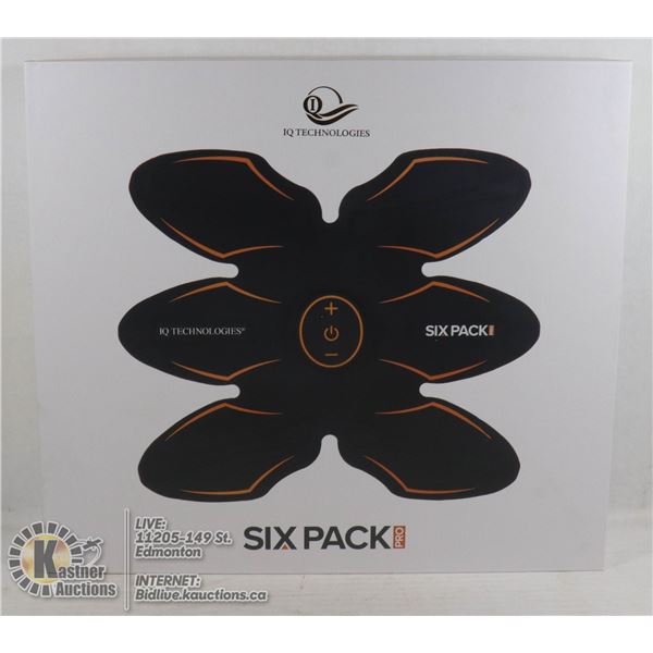 IQ TECHNOLOGIES SIX PACK PRO  TENS & EMS UNIT FOR PAIN RELIEF, STRESS, AND MUSCLE STIMULATION
