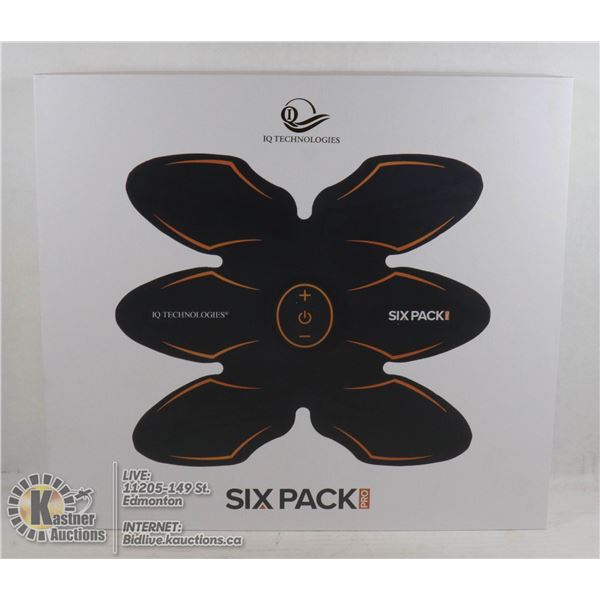 IQ TECHNOLOGIES SIX PACK PRO  TENS & EMS UNIT FOR PAIN RELIEF, STRESS, AND MUSCLE STIMULATION