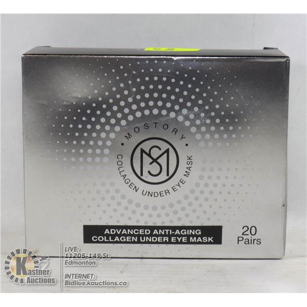 MOSTORY COLLAGEN UNDER EYE MASK 20 PAIRS