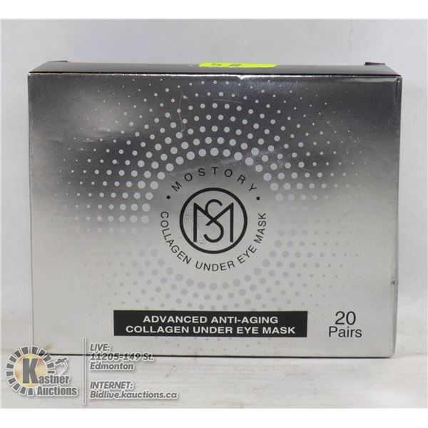 MOSTORY COLLAGEN UNDER EYE MASK 20 PAIRS
