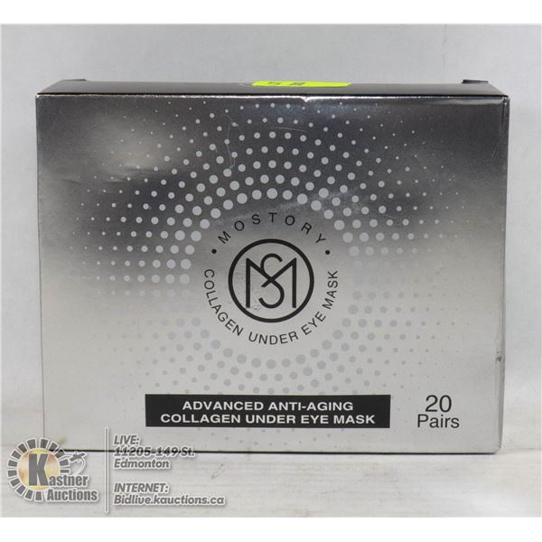MOSTORY COLLAGEN UNDER EYE MASK 20 PAIRS