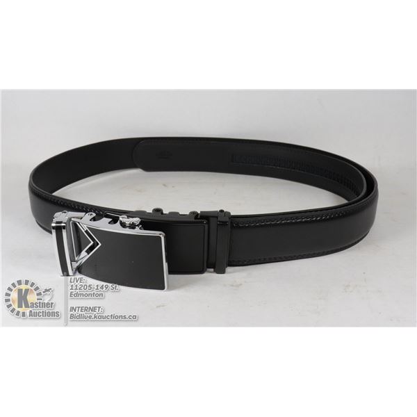 LEATHER BEALT WITH EXTRA BUCKLE