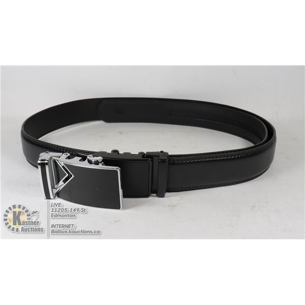 LEATHER BEALT WITH EXTRA BUCKLE