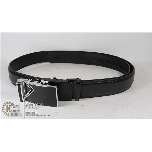 LEATHER BEALT WITH EXTRA BUCKLE