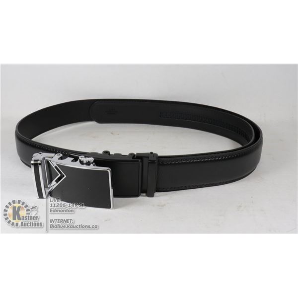 LEATHER BEALT WITH EXTRA BUCKLE