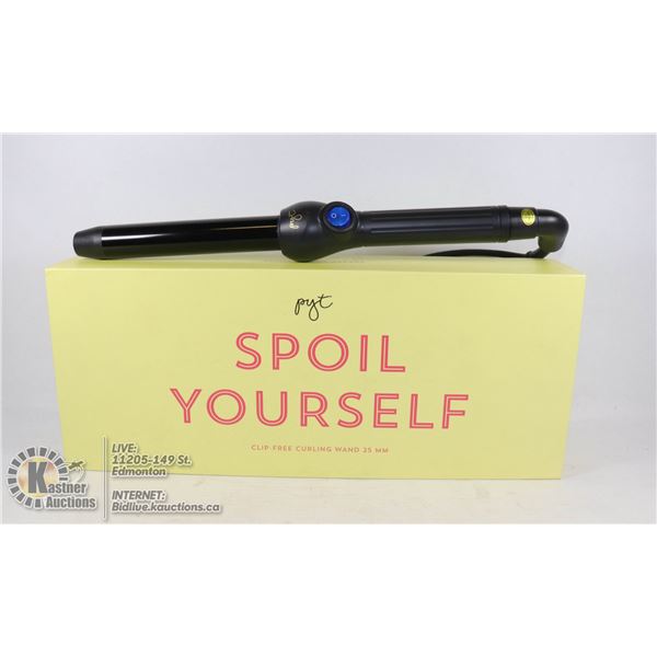 PRETTY YOUNG THING CLIP-FREE CURLING WAND 25 MM