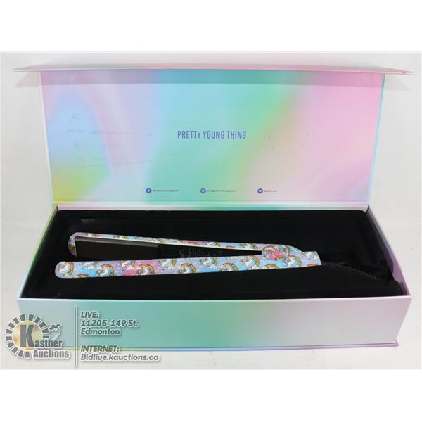 PRETTY YOUNG THING CERAMIC STYLING TOOL UNICORN