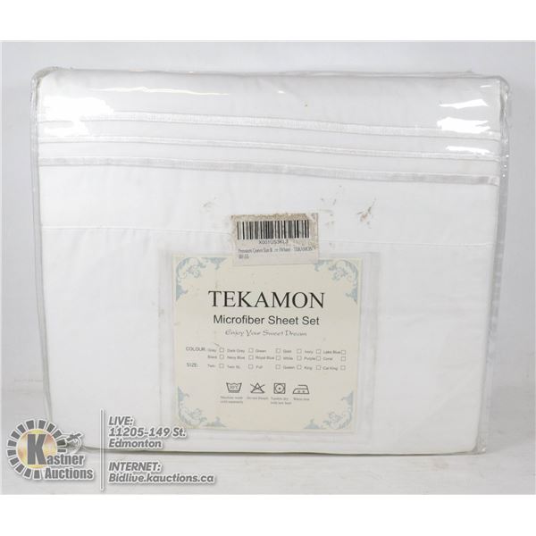QUEEN SIZE MICROFIBER SHEET SET