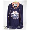 Image 1 : EDMONTON OILERS SZ LARGE HOCKEY JERSEY