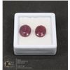 Image 1 : #231-RED BERYLE GEMSTONES 14.70ct JEWELRY/ COLOUR ENHANCED/ OVAL