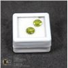 Image 1 : #171-GREEN PERIDOT GEMSTONES 3.0ct/7mm JEWELRY/ UNTREATED/ ROUND