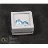 Image 1 : #215-SKY BLUE TOPAZ GEMSTONES 8mm/ 4.90ct JEWELRY/ TREATED/ ROUND