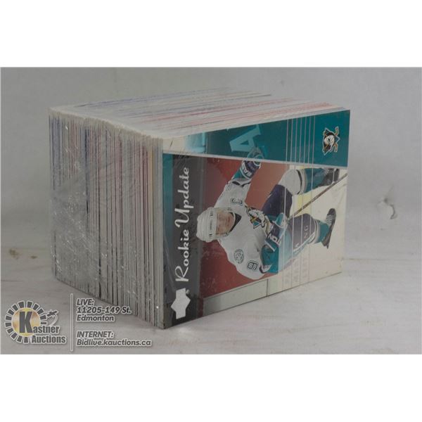 2002 UD ROOKIE UPDATE HOCKEY SET 1-100