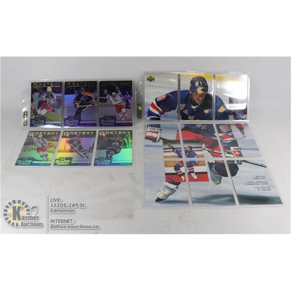 x15 WAYNE GRETZKY COLLECTORS HOCKEY CARDS