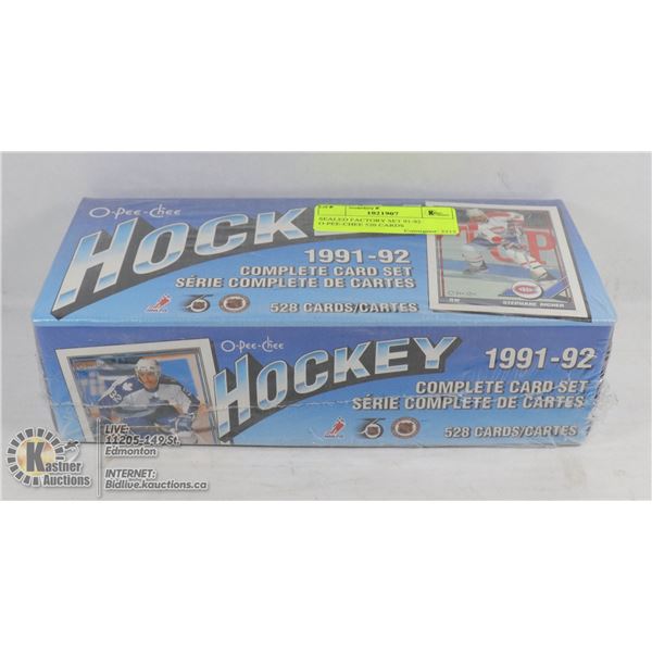 SEALED FACTORY SET 91-92 O-PEE-CHEE 520 CARDS