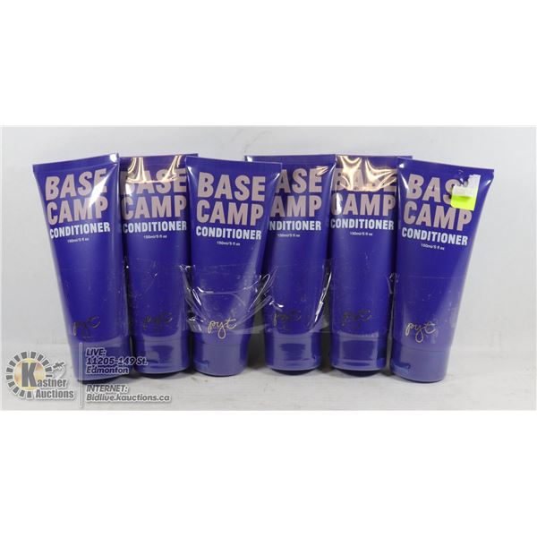 LOT OF 6 PRETTY YOUNG THING BASE CAMP CONDITIONER 150ML EACH