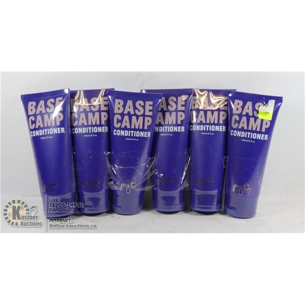 LOT OF 6 PRETTY YOUNG THING BASE CAMP CONDITIONER 150ML EACH