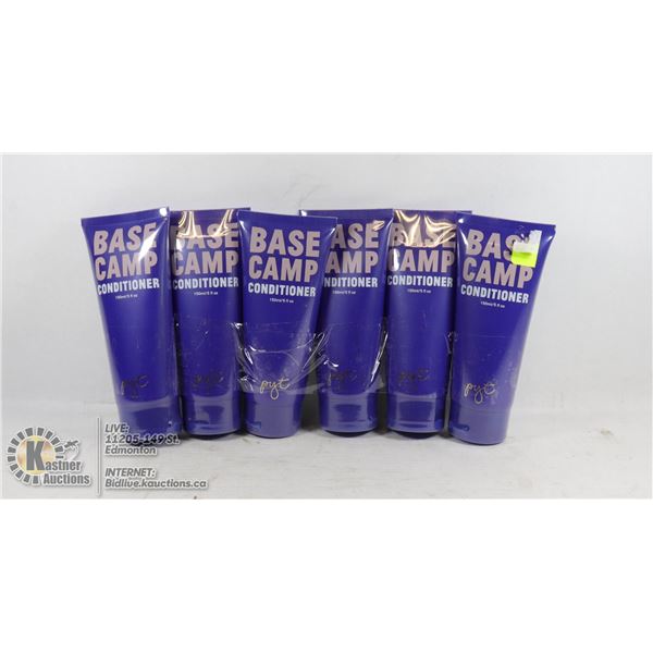 LOT OF 6 PRETTY YOUNG THING BASE CAMP CONDITIONER 150ML EACH