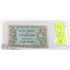 Image 1 : 1944 ALLIED MILITARY CURRENCY GERMANY 10 MARKS NOT