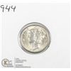 Image 1 : 1944 SILVER USA MERCURY DIME, UNCIRCULATED