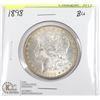 Image 1 : 1898 SILVER USA MORGAN $1 DOLLAR COIN, HIGH GRADE
