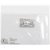 Image 1 : PURE .999 SILVER 1 GRAM BUFFALO BULLION BAR