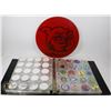 Image 1 : POG ALBUM WITH 400 POGS AND MAT.