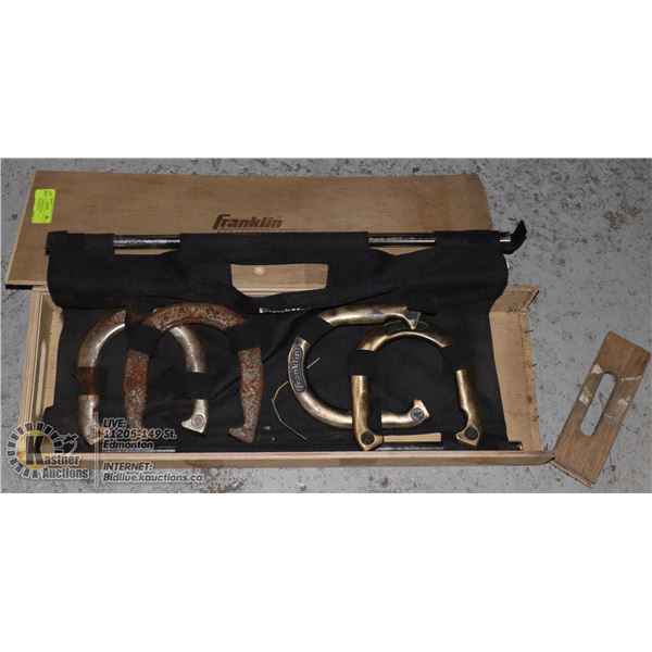 FRANKLIN PROFESSIONAL HORSESHOE GAME KIT