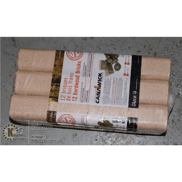 12 NEW ECO BRICKS - LONG LASTING FIRE BRICKS