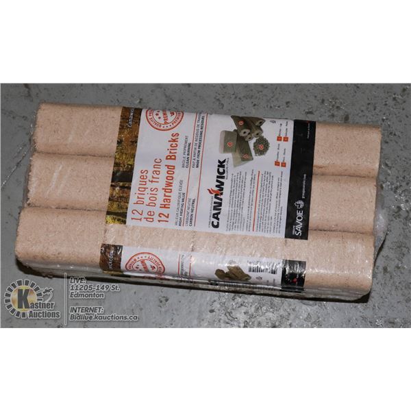 12 NEW ECO BRICKS - LONG LASTING FIRE BRICKS