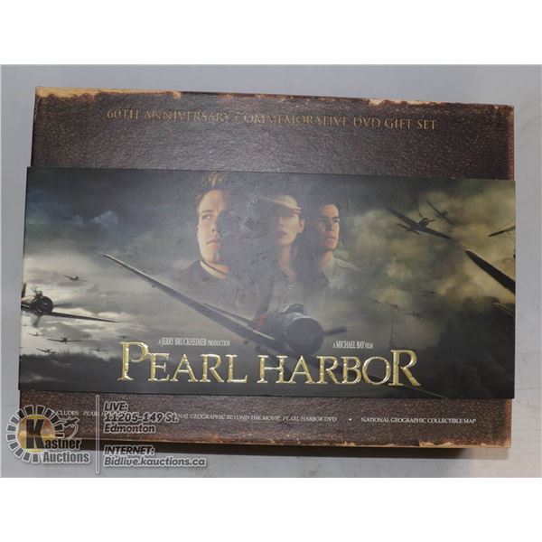 PEARL HARBOUR 60TH ANNIVERSARY COMMEMORATIVE GIFTSET (NEW IN BOX)