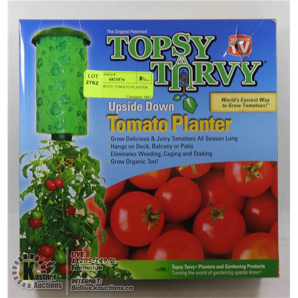 TOPSY TURVEY TOMATO PLANTER