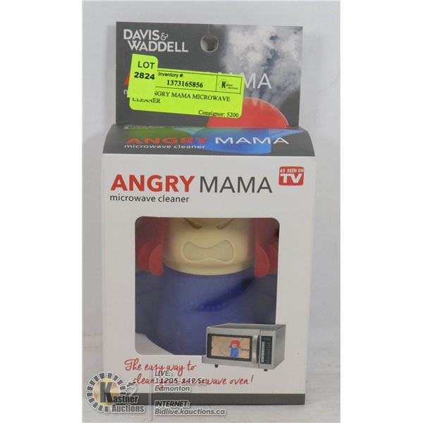 NEW ANGRY MAMA MICROWAVE CLEANER