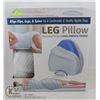 Image 1 : NEW MEMORY FOAM LEG PILLOW ALIGN HIPS AND SPINE FOR A HEALTHY NIGHTS SLEEP