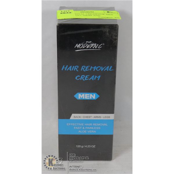 HAIR REMOVAL CREAM FOR MEN BACK, CHEST, ARMS AND LEGS