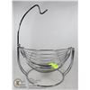 Image 1 : MODERN ST. STEEL SWINGING FRUIT BASKET