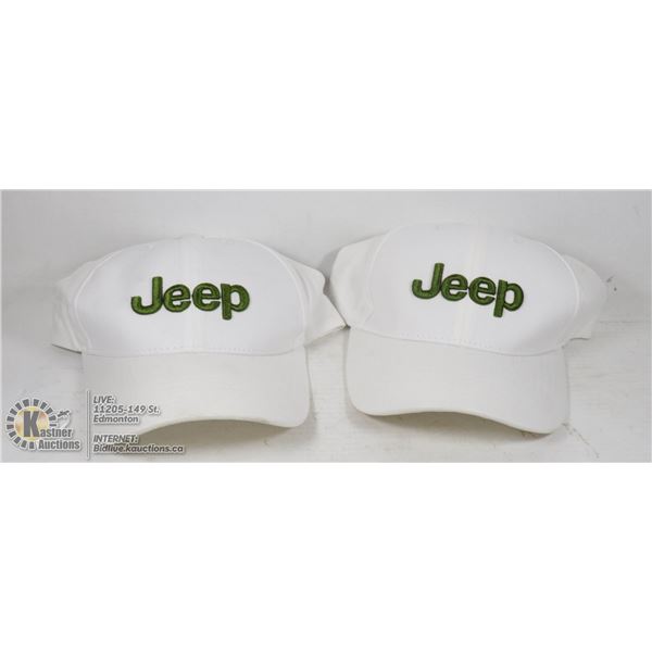 LOT OF 2 JEEP HATS