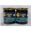 Image 1 : LOT OF 2 BLUEBERRY BURN FRUIT SPREAD 190ML EA