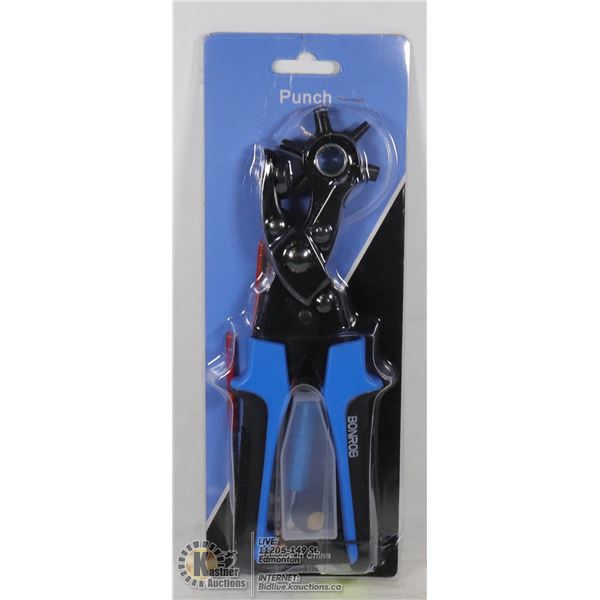 PROFESSIONAL HEAVY DUTY LEATHER HOLE PUNCH