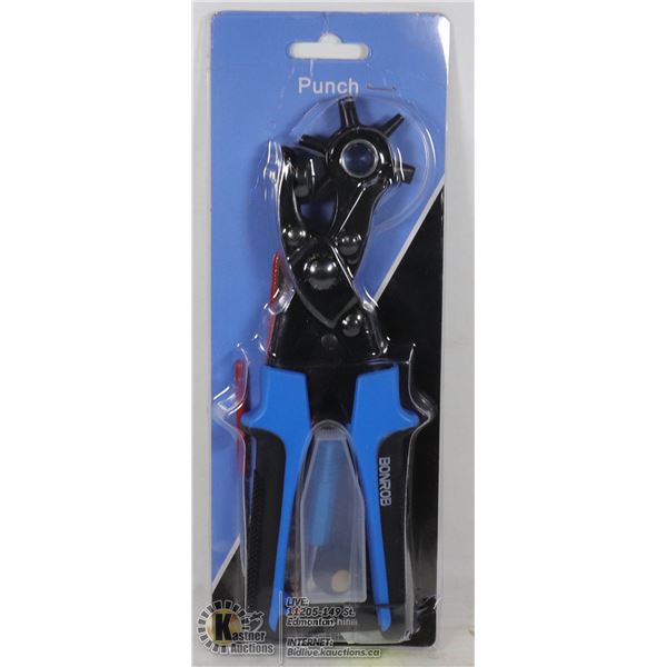 PROFESSIONAL HEAVY DUTY LEATHER HOLE PUNCH