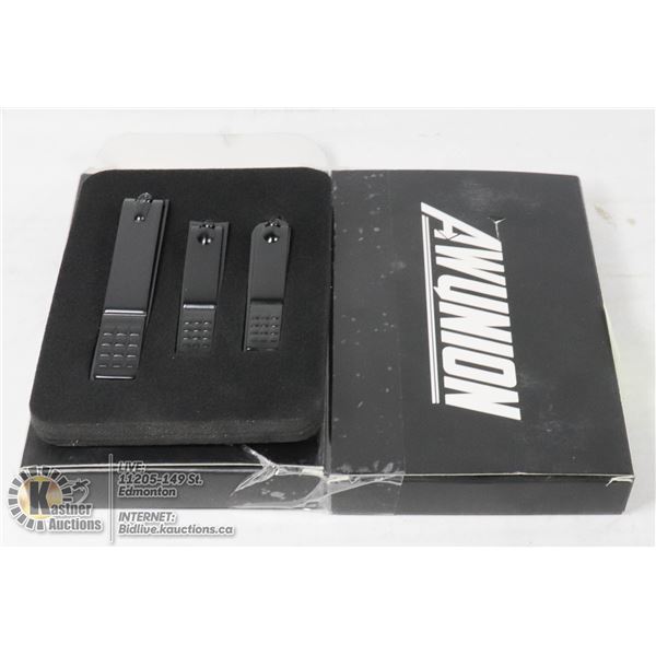 LOT OF TWO 3PCS NAIL TRIMMING SET