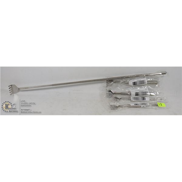 LOT OF 5 TELESCOPIC BACK SCRATCHER