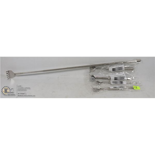 LOT OF 5 TELESCOPIC BACK SCRATCHER