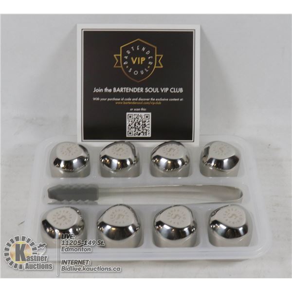 BARTENDER SOUL VIP CUBE AND TONG SET