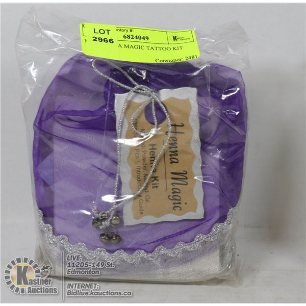 NEW HENNA MAGIC TATTOO KIT