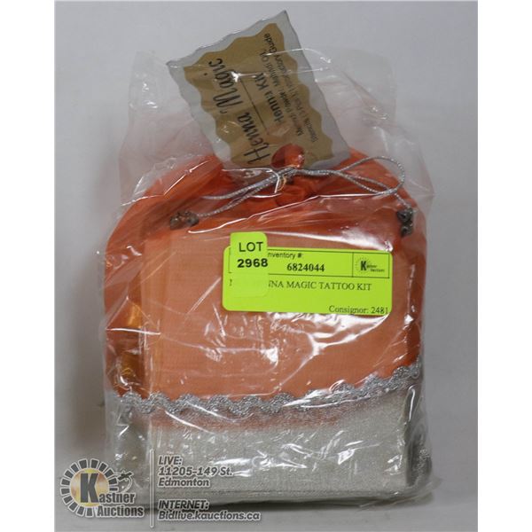 NEW HENNA MAGIC TATTOO KIT